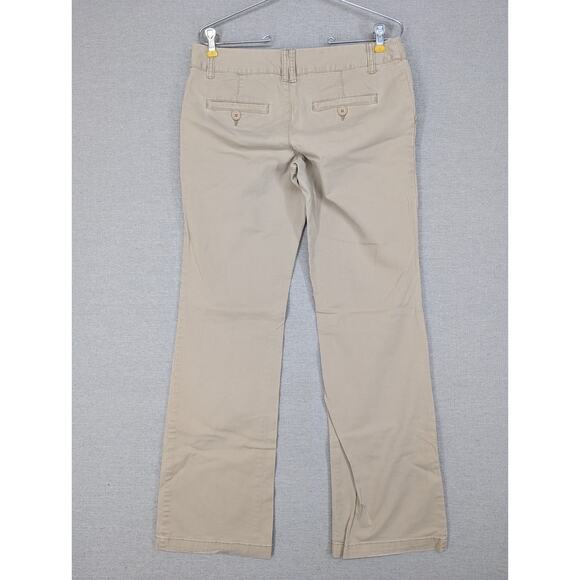 Mossimo Supply Co Chino Pants Fit 6 Junior's Size 9 Tan Boot Cut -0925F149 - Picture 6 of 7